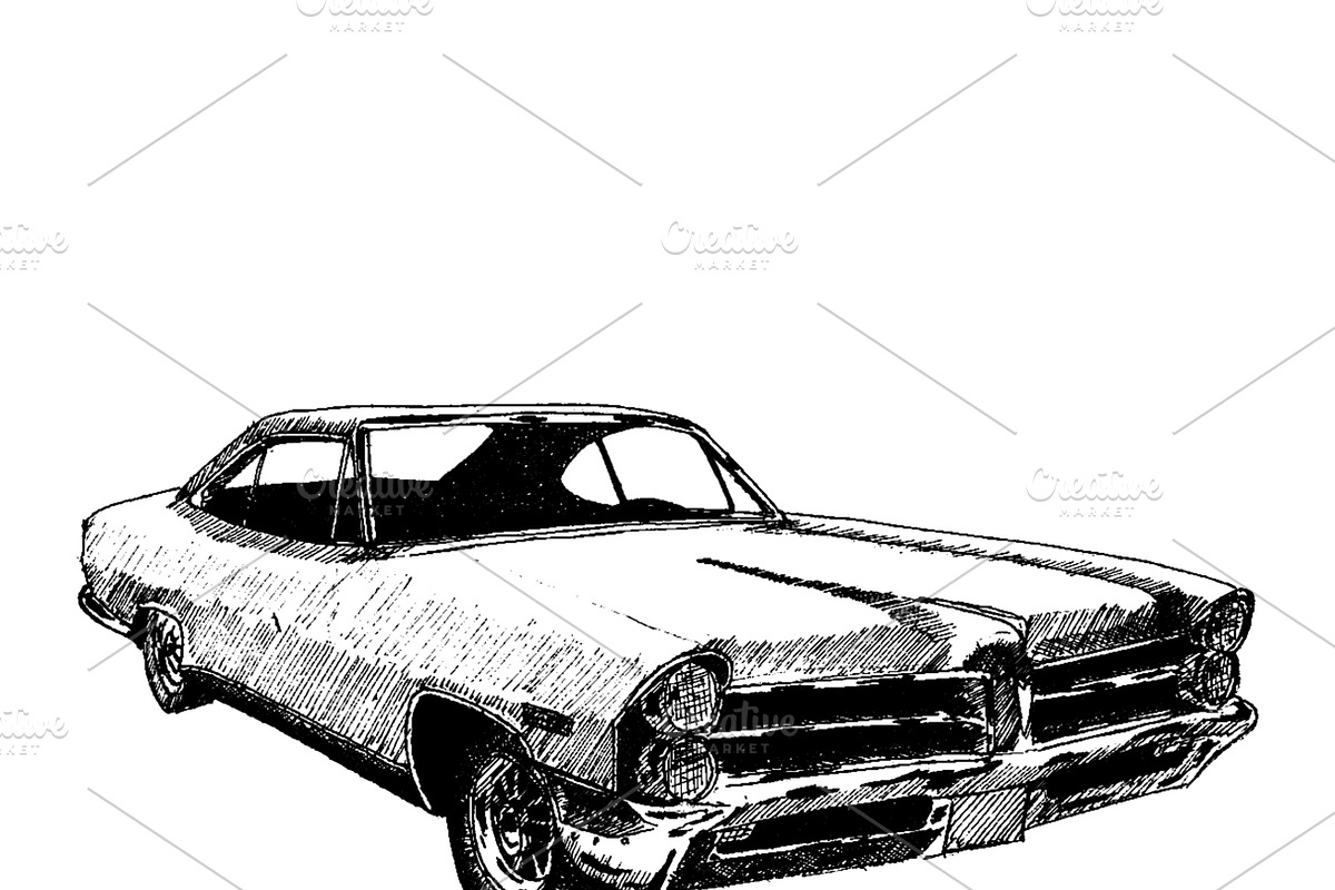 American Muscle Motors Drawings, a Sport Illustration by Doggy Days (Photo 7 of 8)