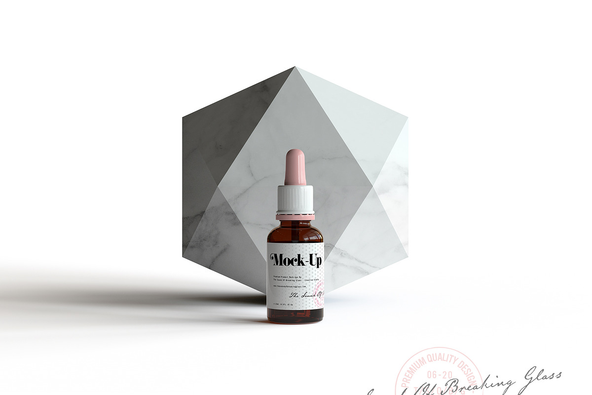 Dropper Bottle & Box Mock-Up BUNDLE, a Cups & Container Mockup by TSOBG (Photo 7 of 35)