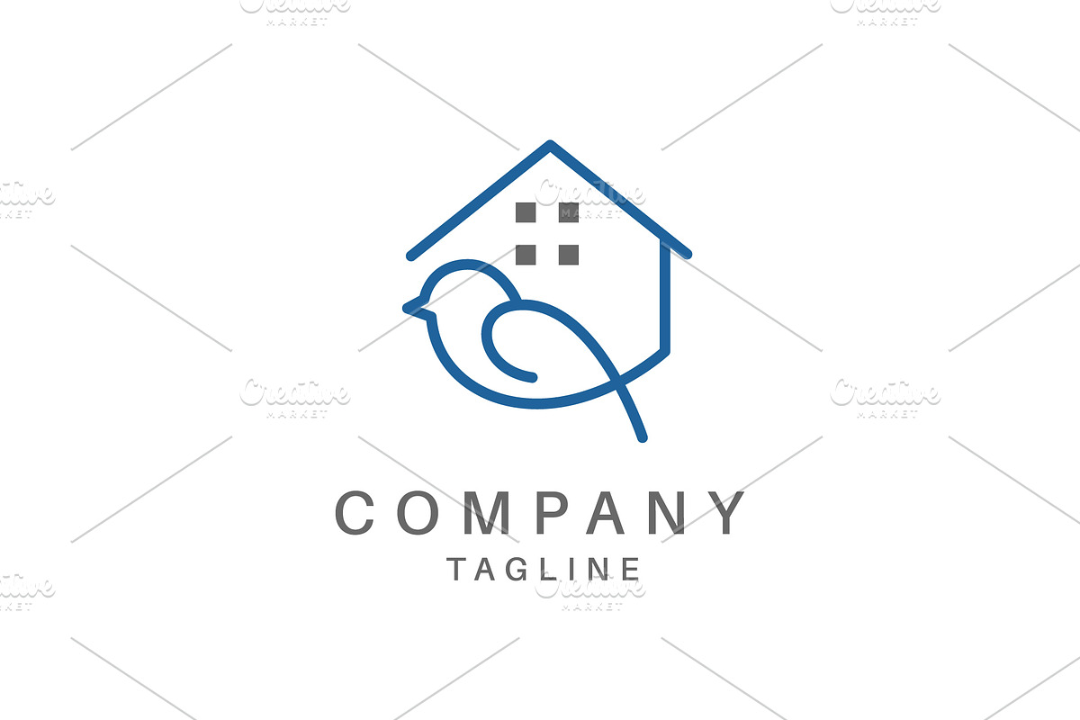 bird real estate logo, a Branding & Logo Template by Abdul Aris (Photo 2 of 2)