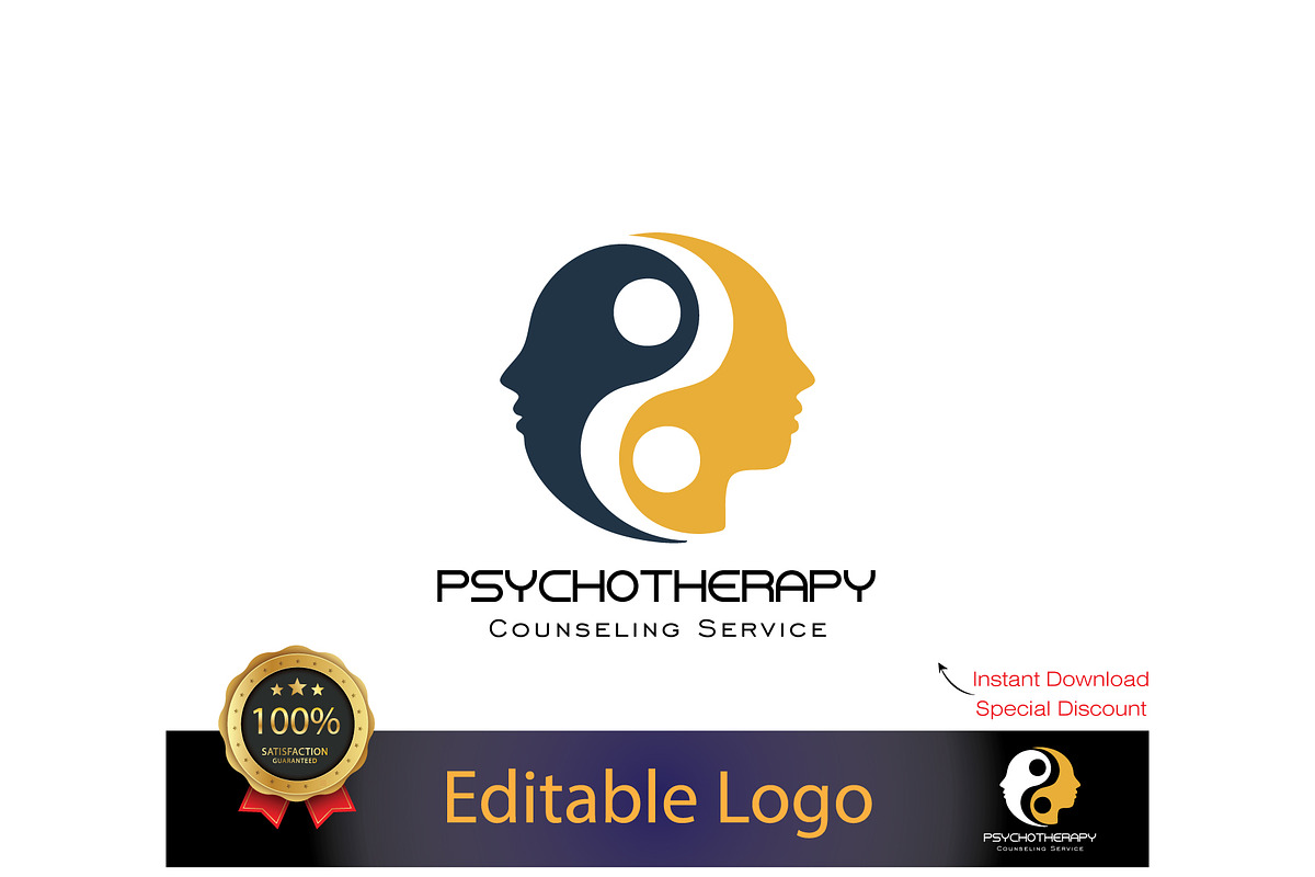 Psychotherapy Logo Template