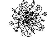 Abstract technology and network, a Technology Illustration by abu67222 (Thumbnail 11 of 13)