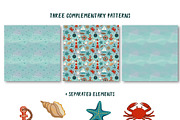 Summer Freedom patterns and elements, a Pattern Graphic by Erifilia (Thumbnail 2 of 3)
