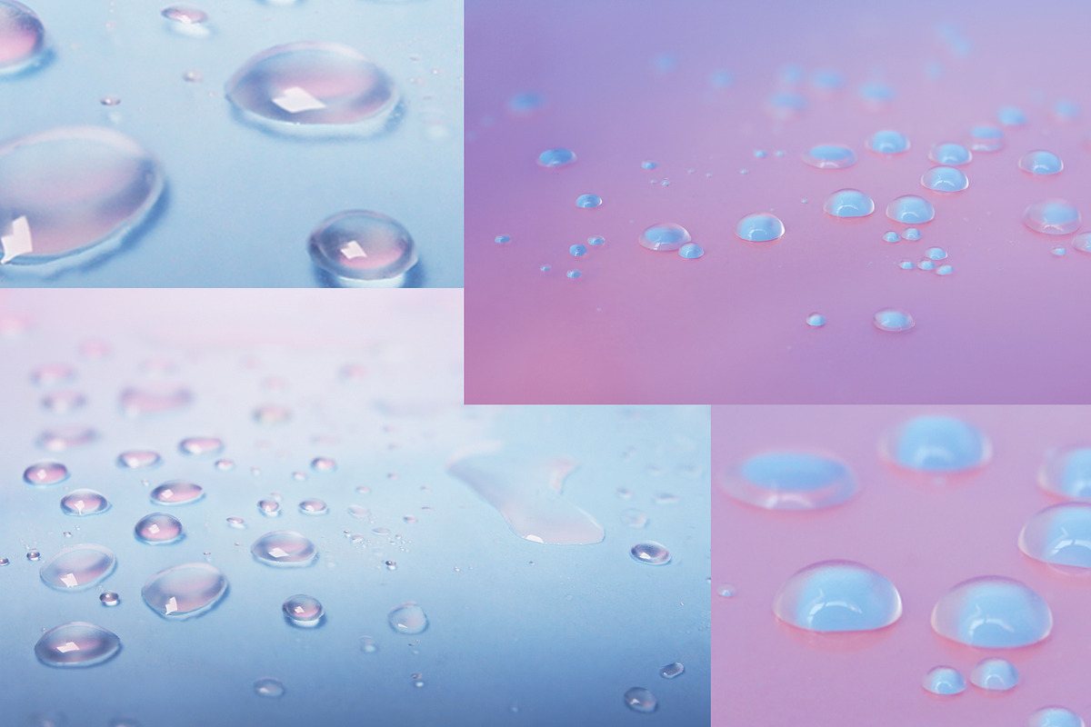 Drops. PhotoSet, a Background Graphic by Pullia (Photo 2 of 7)