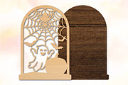 Ghost Halloween Arch Lantern SVG, an Object Graphic by DreamPrint404 (Thumbnail 2 of 3)