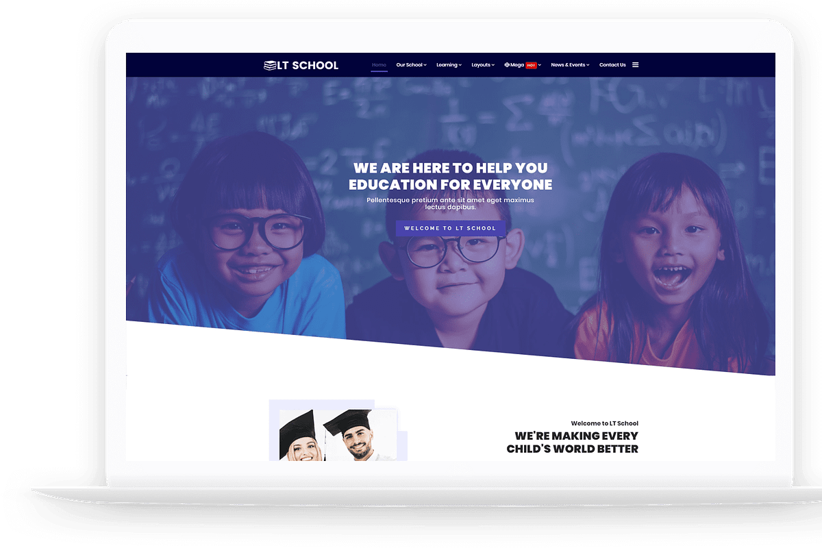 LT School Education Joomla Template, a Websites & App Template by LTheme (Photo 2 of 4)