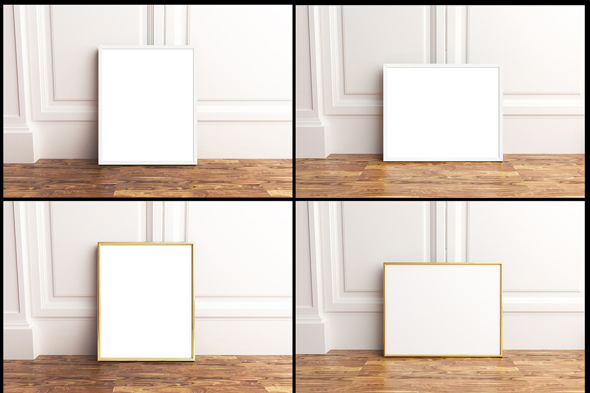 Frame mockupsbundle,gold,wood,W&B, a Print Template by HisariDS Mockup Design (Photo 2 of 12)