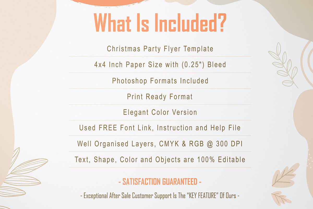 Christmas Party Flyer, a Flyer Template by DesignDevisers (Photo 8 of 8)