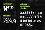 Krawood - Linotype Grunge Font, a Sans Serif Font by Drizy (Thumbnail 5 of 10)