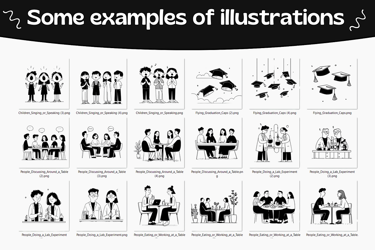 510 Notion Style Education Pack, an Education Illustration by DaisyStudio (Photo 8 of 10)