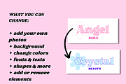 Beauty Branding Kit Templates Bundle, a Branding & Logo Template by PLANETSEL (Thumbnail 3 of 5)