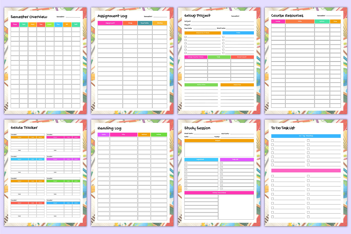 2026 Academic Workbook for Kids Kdp, a Stationery Template by Mustafiz (Photo 10 of 11)