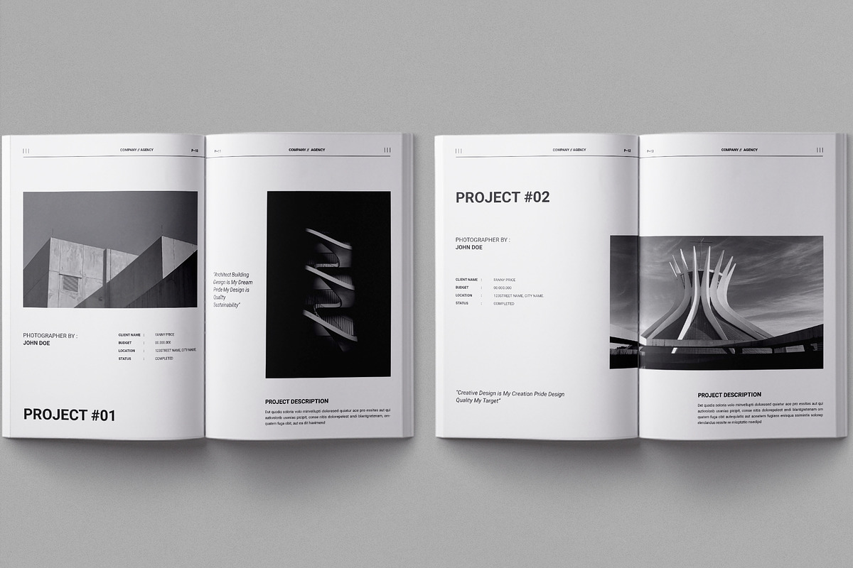 Architecture Portfolio - Canva, INDD, a Brochure Template by Work-Envance (Photo 6 of 15)