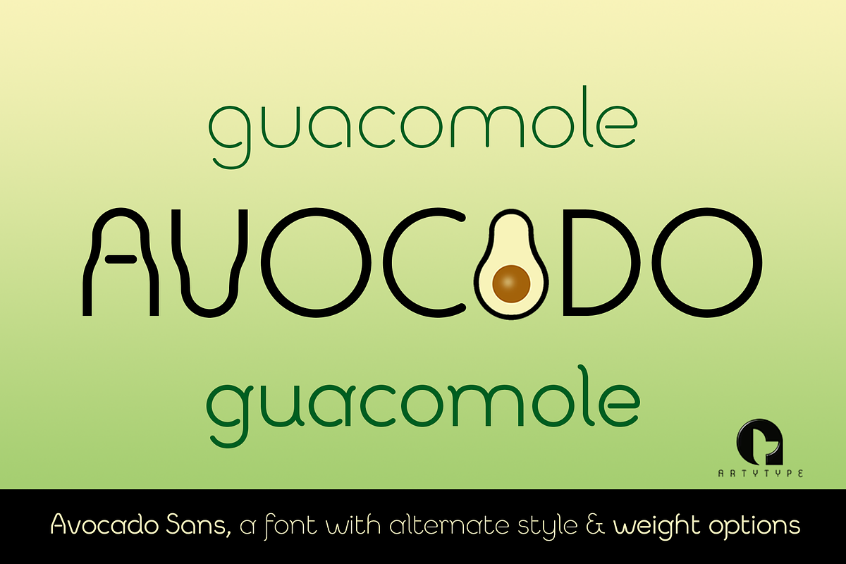 Avocado Sans preview 2