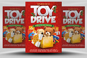 Toy Drive Flyer Template, a Flyer Template by MadridNYC (Thumbnail 1 of 3)