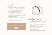 Boho Shopify Theme | New Aesthetic, a Templates & Theme by Easy Website Themes (Thumbnail 5 of 5)