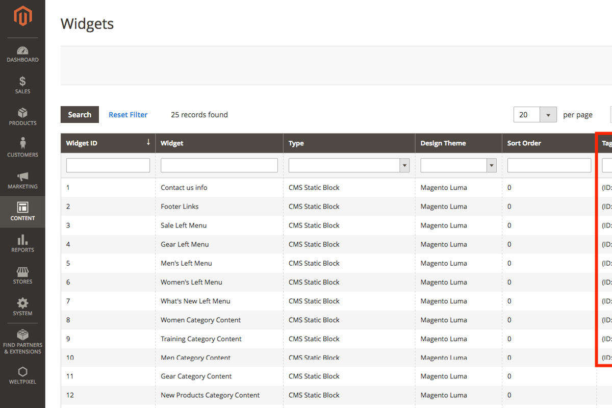 CMS Block Scheduler Magento 2, a Websites & App Template by WeltPixel (Photo 5 of 5)