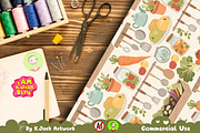 Vintage Garden Pantry Seamless, a Background Graphic by K.JackArtwork (Thumbnail 6 of 8)