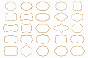 Classic Frame Label Border Bundle, a Decorative Illustration by Kusumaillustration (Thumbnail 4 of 16)