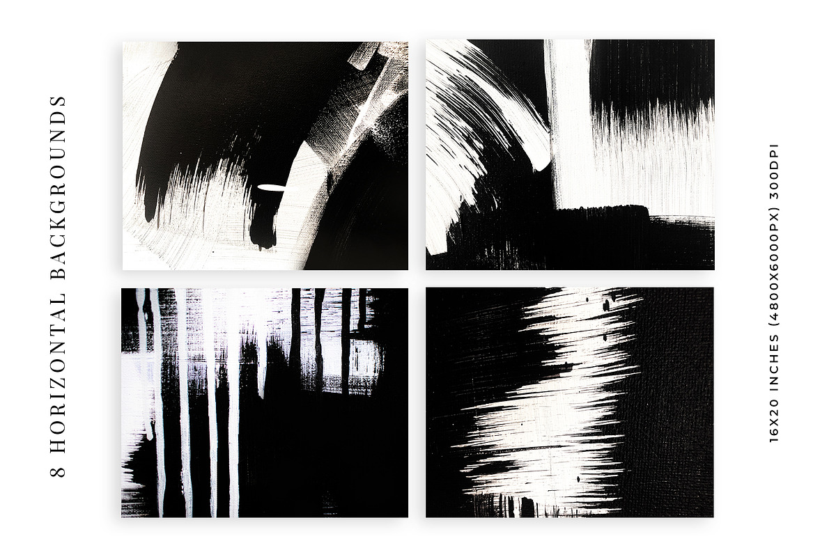 Monochrome Abstract Backgrounds, a Texture Graphic by Carla Fern Designs (Photo 5 of 12)