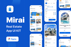 Mirai - Real Estate App UI KIT, a Templates & Theme by orenjidesign