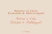 Romero & Misterio - Vintage Font Duo, a Handwritten Font by Florflai (Thumbnail 6 of 6)