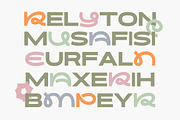 Frezbie - Modern Loopy Sans Font, a Sans Serif Font by Typia Nesia (Thumbnail 4 of 12)