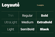 Loyauté, a Sans Serif Font by OceaneM (Thumbnail 3 of 7)