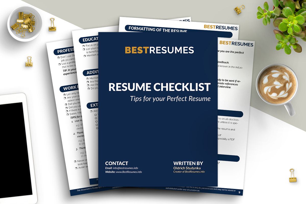 Minimal Modern CV Resume Template, a Resume Template by BestResumes.Co (Photo 8 of 8)