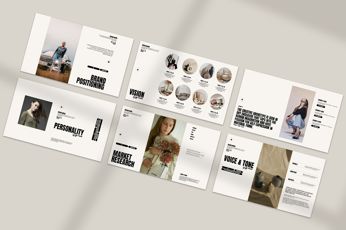 Brand Strategy Presentation Template, a Presentation Template by PrintIdea (Photo 6 of 8)