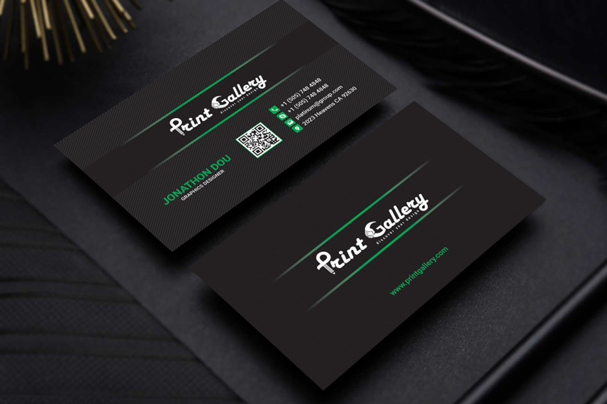 Minimal Individual Business Card, a Business Card Template by Proshanta Sarker (Photo 3 of 3)