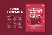 Valentine's Day Beautiful Flyer, a Flyer Template by Saman Osama (Thumbnail 1 of 3)