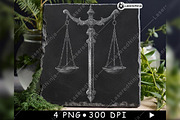 Justice Scale Sword Balance, a Background Graphic by LaseredNinja (Thumbnail 2 of 7)