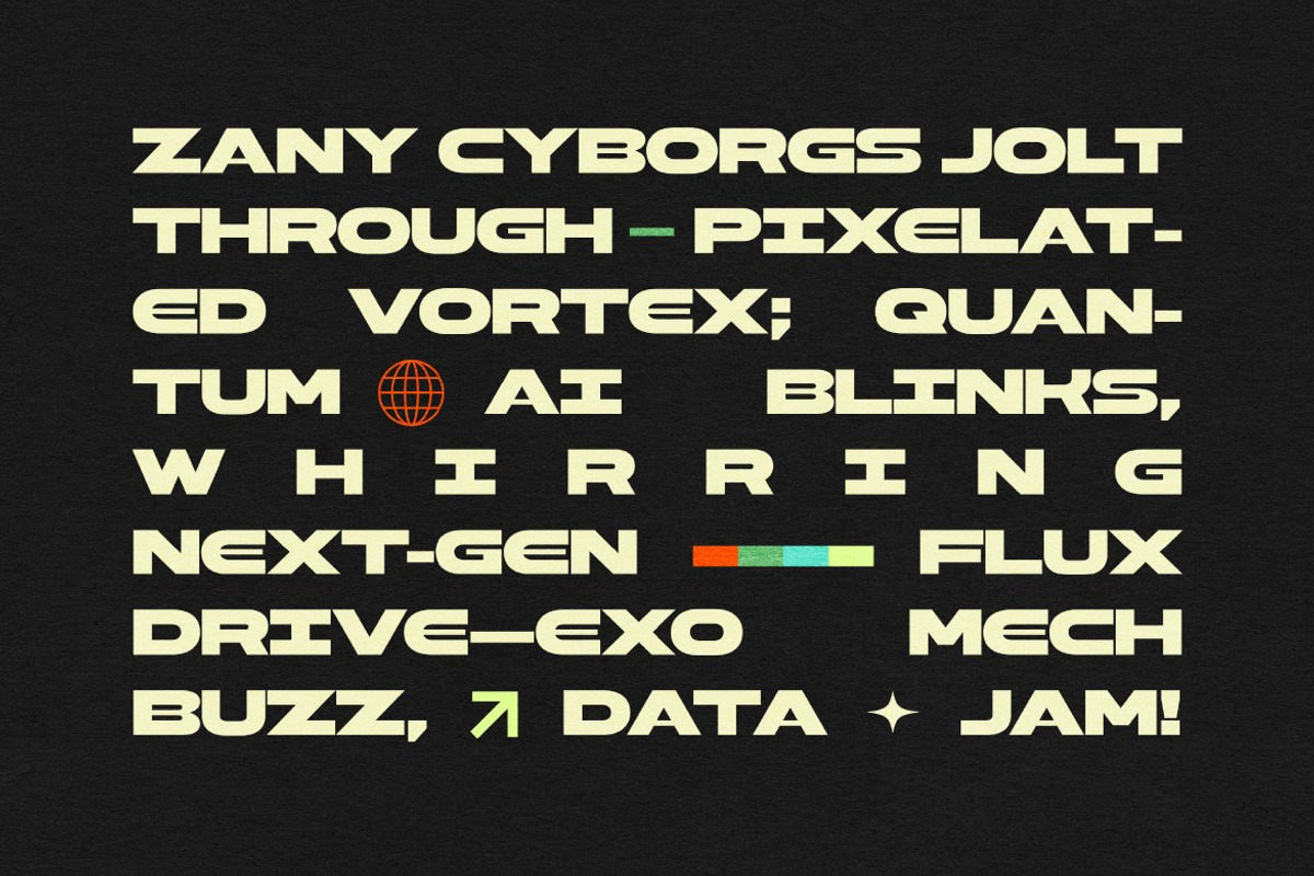 Cliqey, a Sans Serif Font by graphicook (Photo 9 of 10)