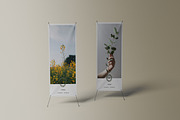 X Stand Banner Mockup, a Product Mockup by Akaimockup (Thumbnail 3 of 5)