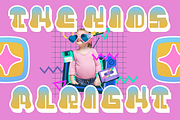 Vibe Tribe - Y2k Style Font, a Font by PutraCetol Studio (Thumbnail 9 of 11)