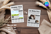 Front Page Newspaper Template, a Magazine Template by ZoloDesignHub (Thumbnail 3 of 7)