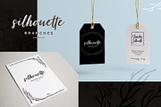 Silhouette Branch Vectors, a Decorative Illustration by aniunova (Thumbnail 4 of 4)
