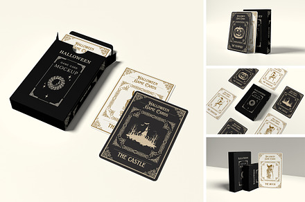 Game Card mockup, a Product Mockup by xavier_studio