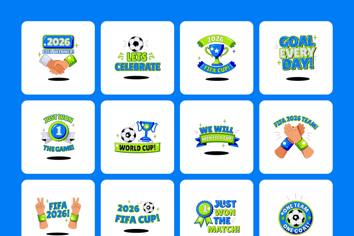 130 Football World Cup Celebration, a Sport Illustration by Creative Stall (Photo 9 of 10)