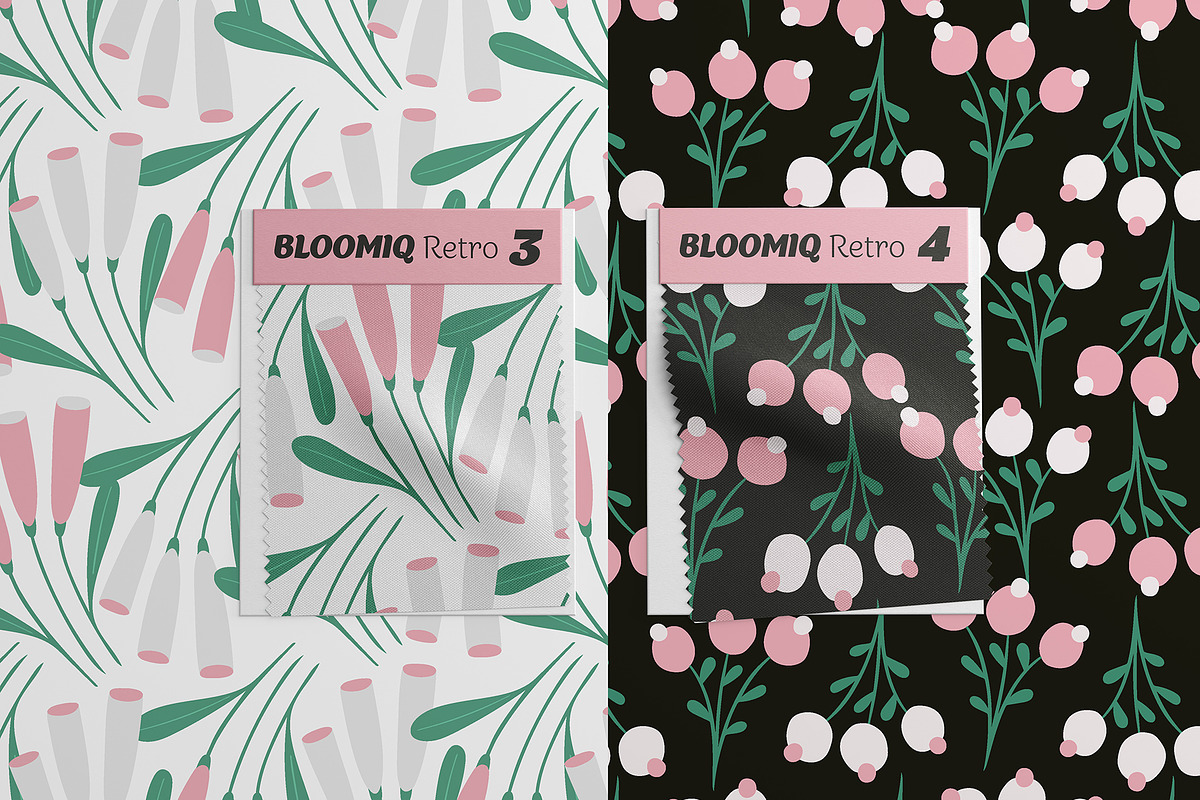 Vintage Flower Pattern Collection, a Pattern Graphic by Asya Melkonyan Patterns (Photo 5 of 15)