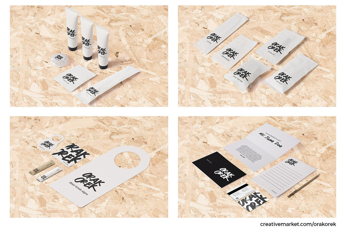 Ultimate Bundle Hotel Branding, a Packaging Mockup by Orak Orek (Photo 7 of 11)