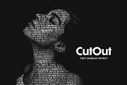 Cut Out Text Overlay Effect, a Layer Style Add-On by Design Squad (Thumbnail 1 of 4)
