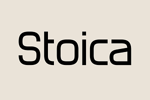 Stoica – Font Family
