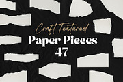 47 Textured Ripped Craft Papers, an Abstract Photo by Ksuview (Thumbnail 1 of 7)