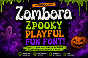 Zombora, a Slab Serif Font by Wow Magic (Thumbnail 5 of 6)