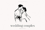 Wedding Couples, a Person Illustration by PeDe Designs (Thumbnail 3 of 6)