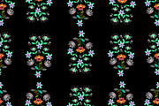 Floral 12 Textile Patterns Bundle, a Pattern Graphic by Aban's World (Thumbnail 11 of 13)