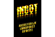 The Golden alphabet., a Graphic by Aromeo (Thumbnail 1 of 4)