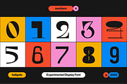 Shyim Experimental Display Font, a Symbol Font by GRVS Studio (Thumbnail 4 of 6)