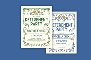 Retirement Party Invitation, a Card Template by Neermana (Thumbnail 2 of 4)